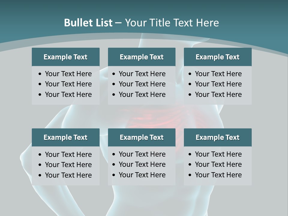 Naked Head Medicine PowerPoint Template