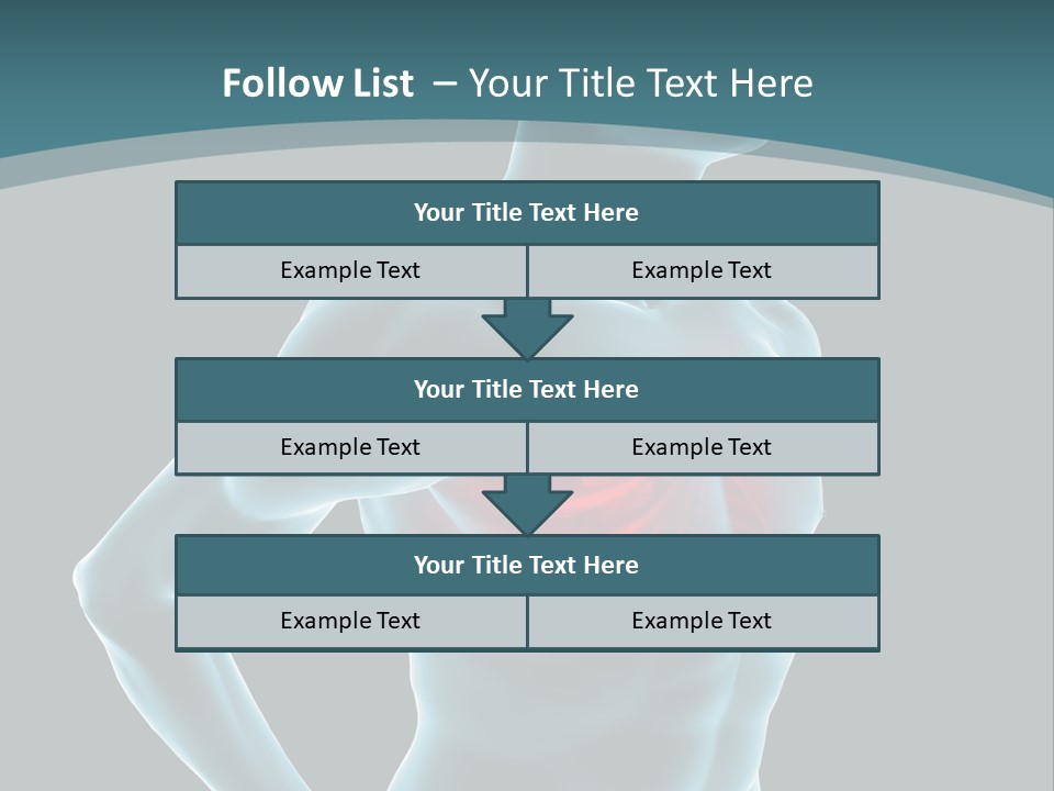 Naked Head Medicine PowerPoint Template