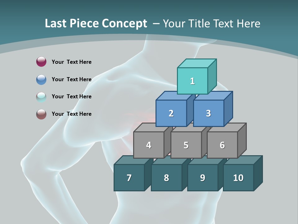 Naked Head Medicine PowerPoint Template