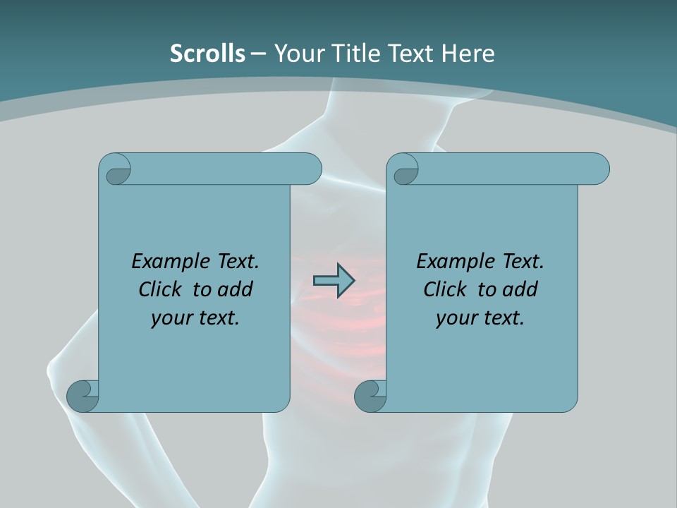 Naked Head Medicine PowerPoint Template