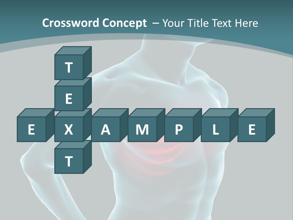 Naked Head Medicine PowerPoint Template