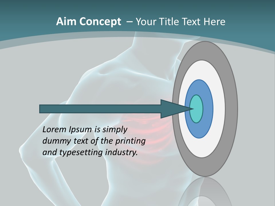 Naked Head Medicine PowerPoint Template