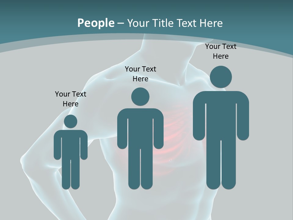 Naked Head Medicine PowerPoint Template