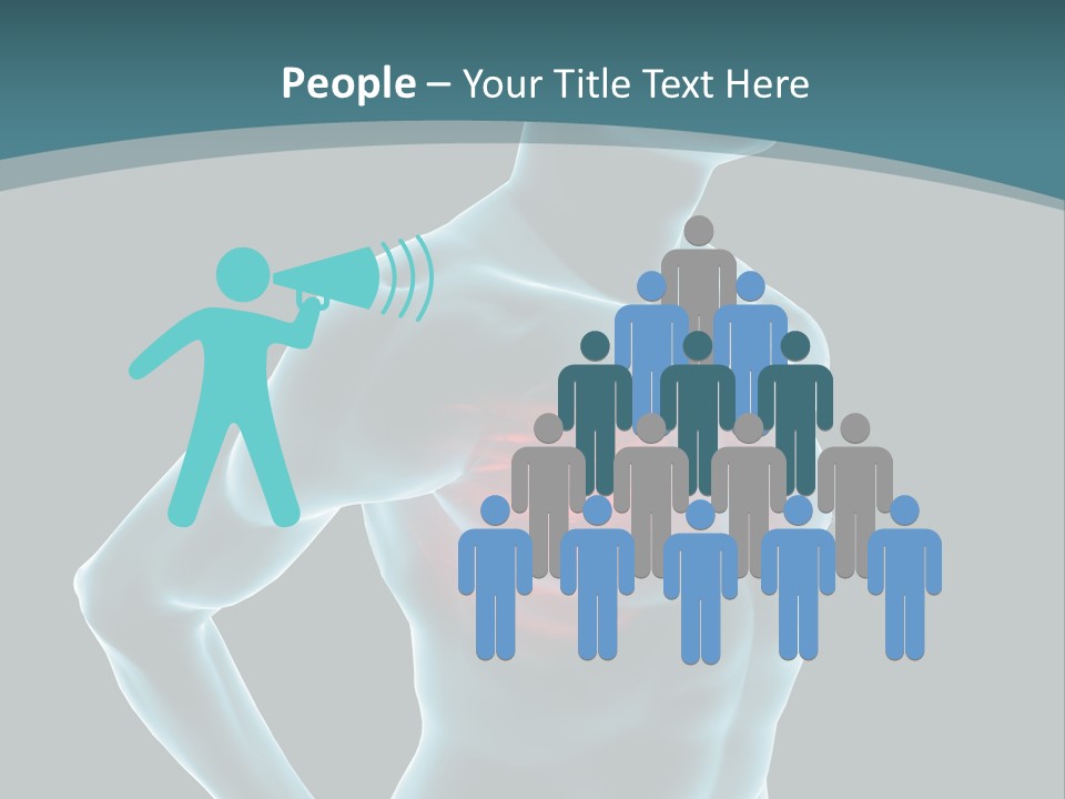 Naked Head Medicine PowerPoint Template