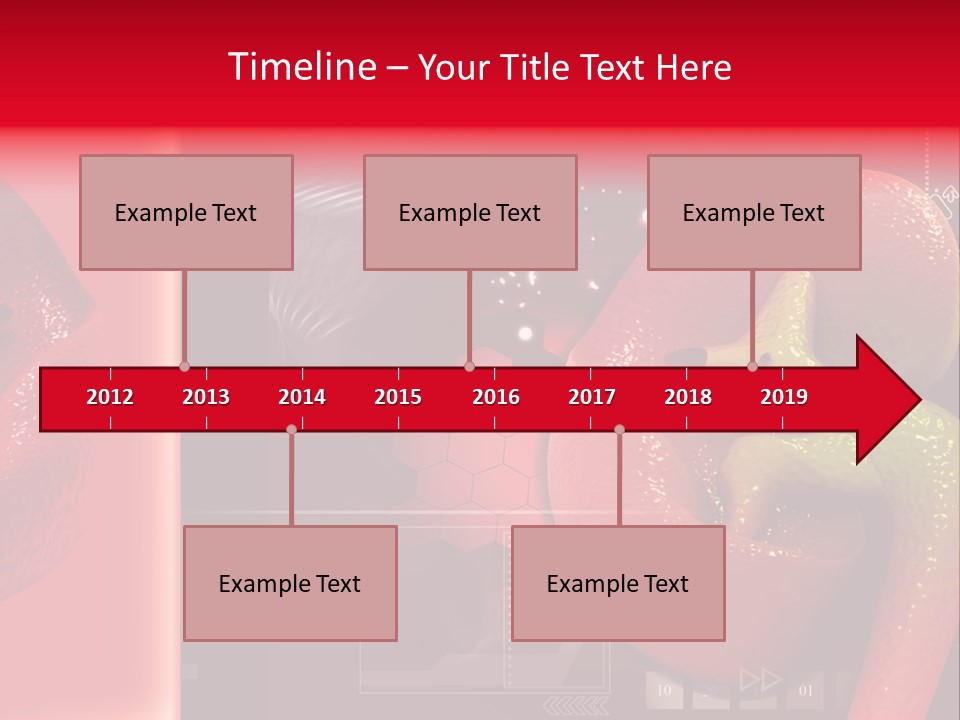 Kidney Pelvis Effect PowerPoint Template