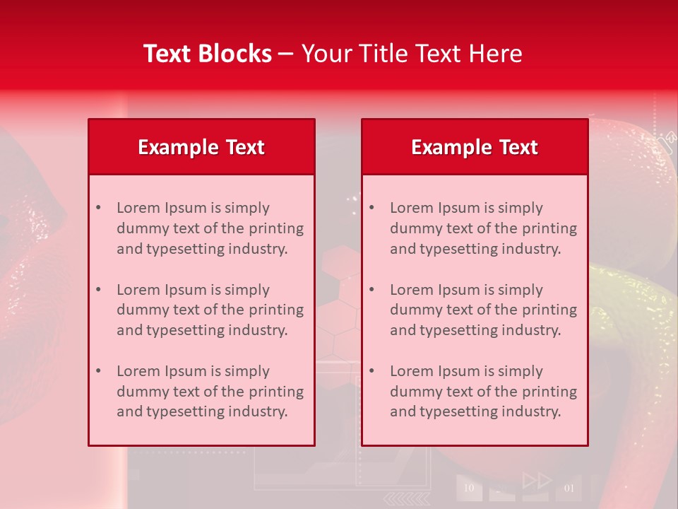 Kidney Pelvis Effect PowerPoint Template