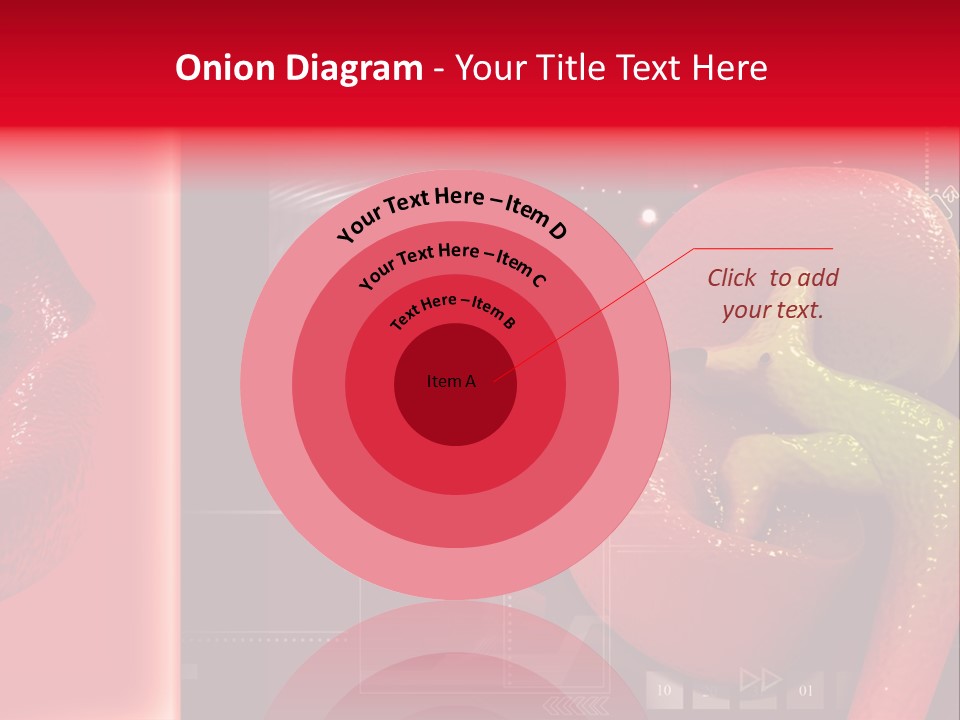 Kidney Pelvis Effect PowerPoint Template