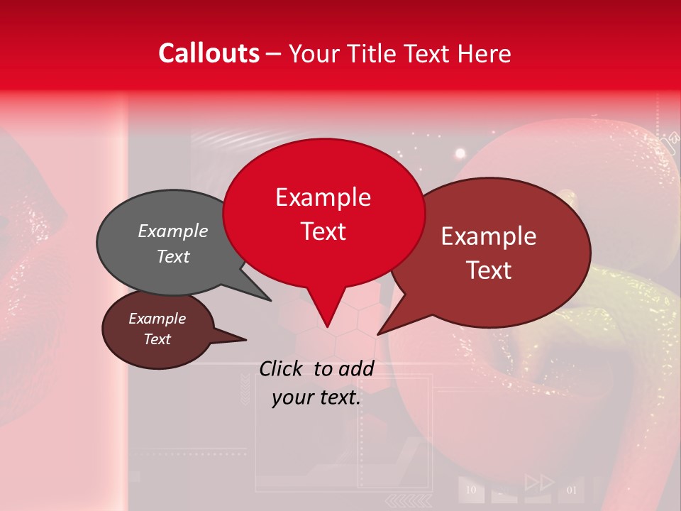 Kidney Pelvis Effect PowerPoint Template