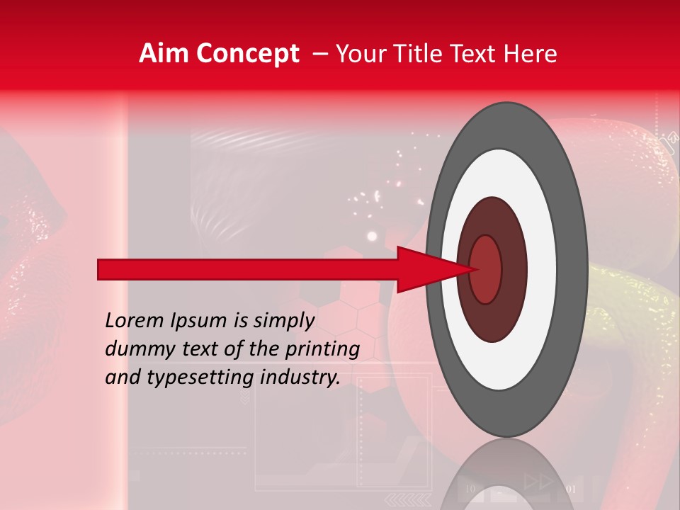 Kidney Pelvis Effect PowerPoint Template