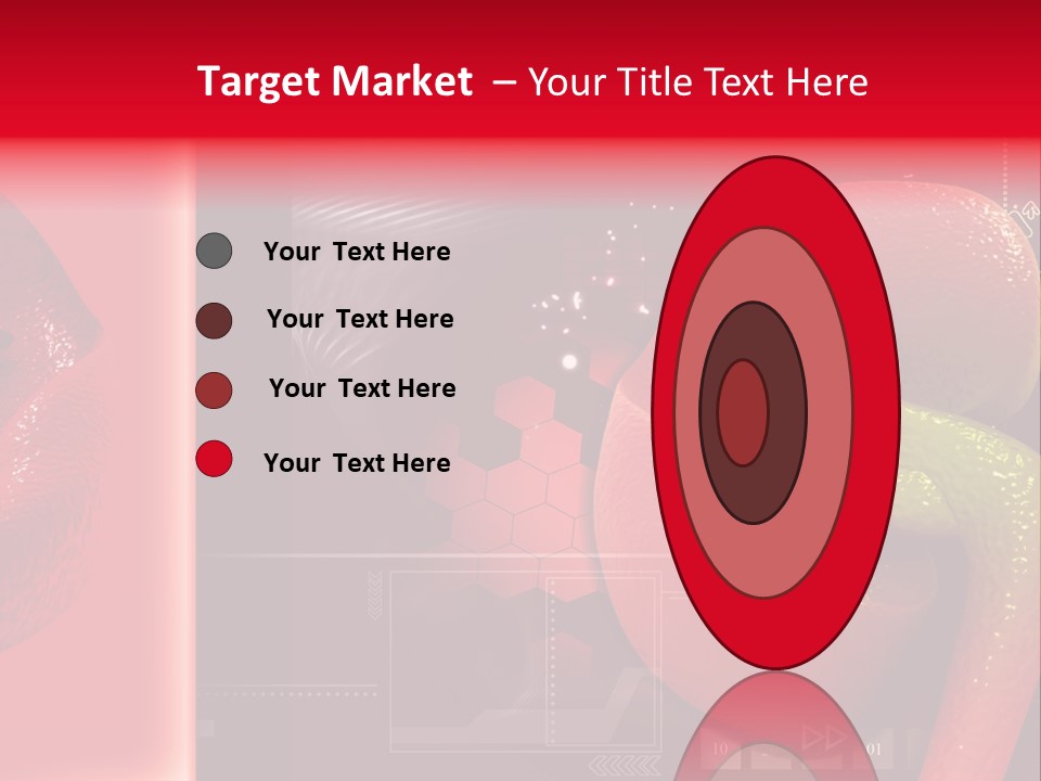Kidney Pelvis Effect PowerPoint Template