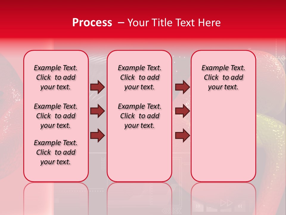 Kidney Pelvis Effect PowerPoint Template