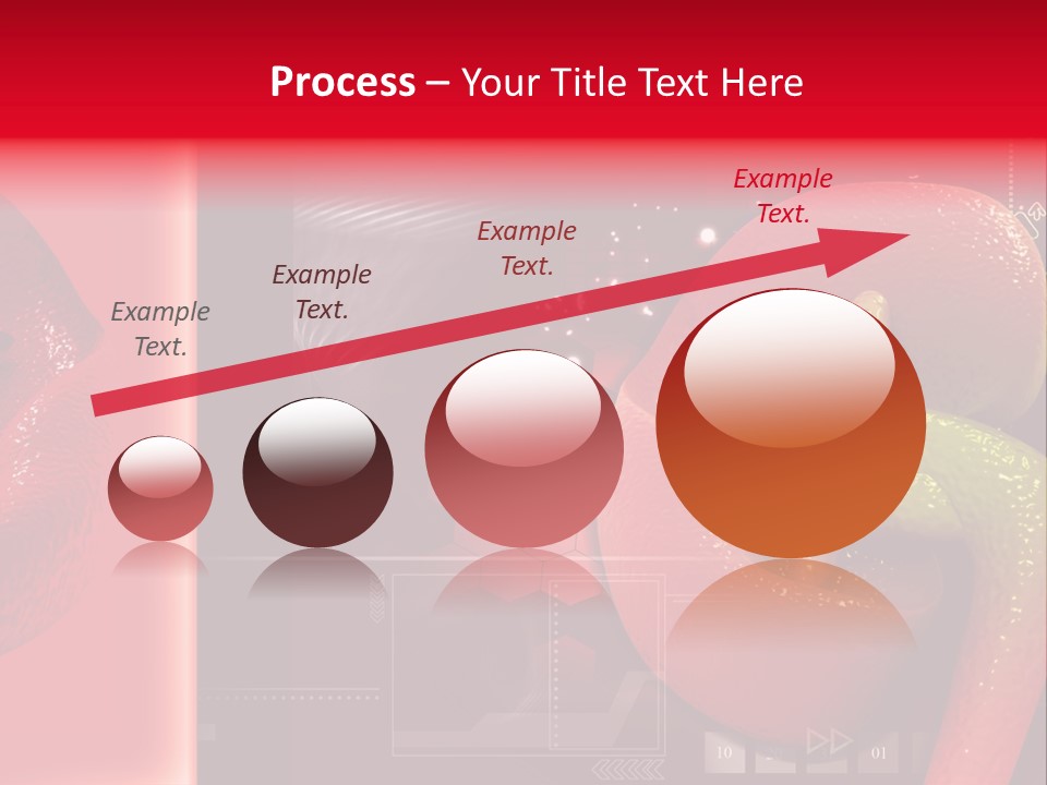 Kidney Pelvis Effect PowerPoint Template