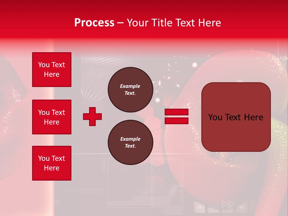 Kidney Pelvis Effect PowerPoint Template