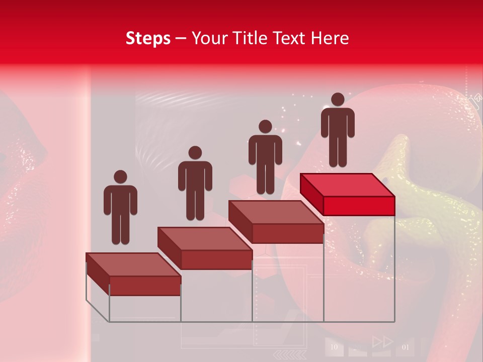 Kidney Pelvis Effect PowerPoint Template