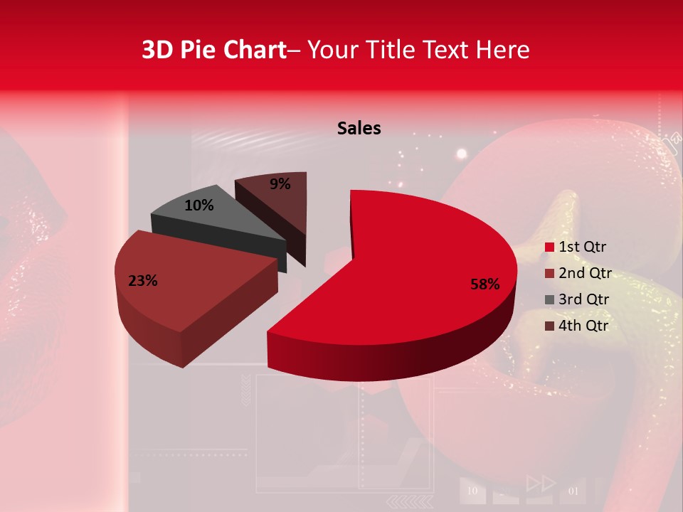Kidney Pelvis Effect PowerPoint Template