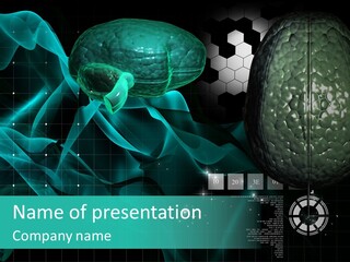 Colour Medical Abstract PowerPoint Template