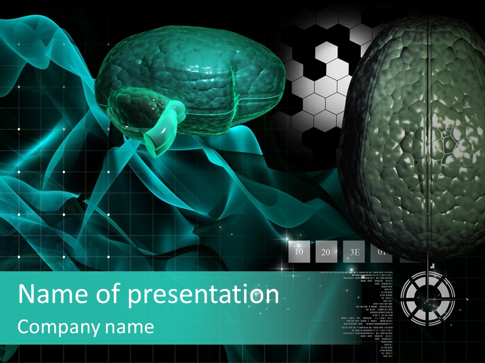 Colour Medical Abstract PowerPoint Template