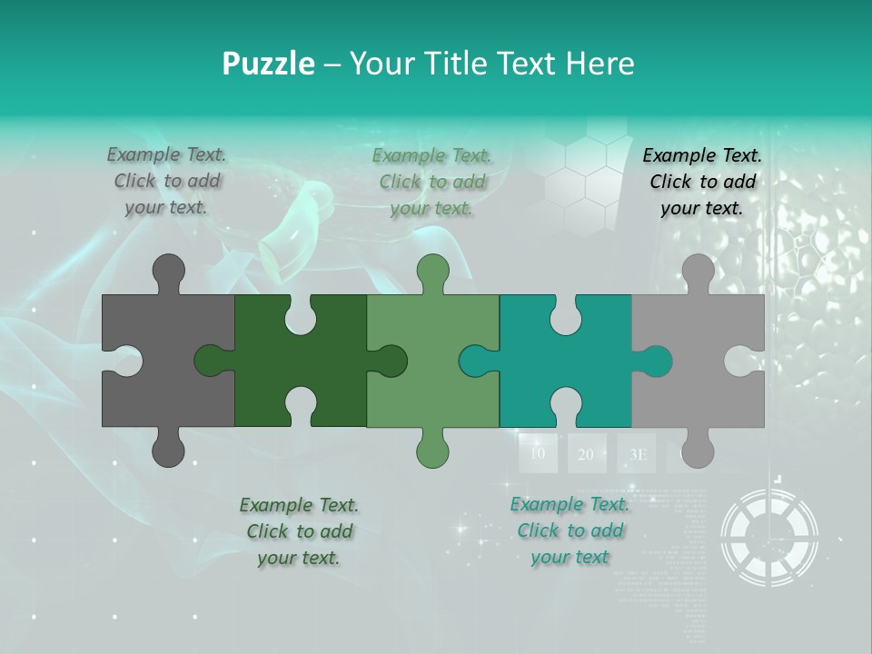 Colour Medical Abstract PowerPoint Template