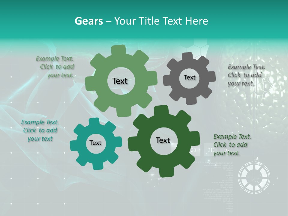 Colour Medical Abstract PowerPoint Template