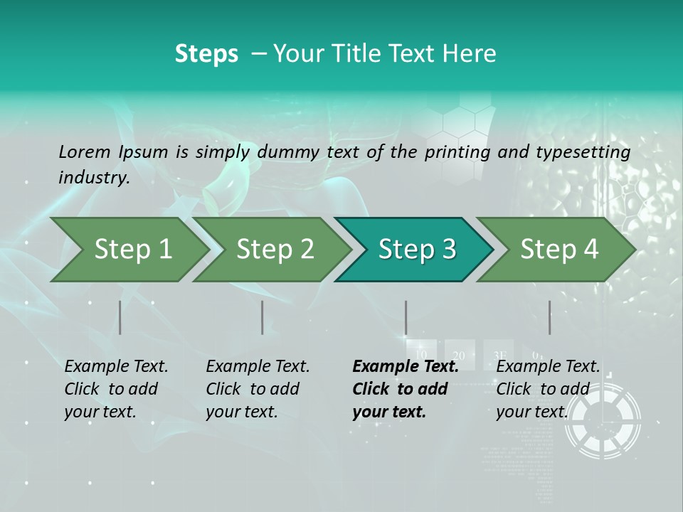 Colour Medical Abstract PowerPoint Template