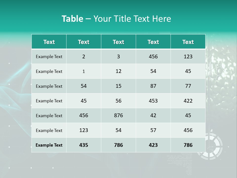 Colour Medical Abstract PowerPoint Template