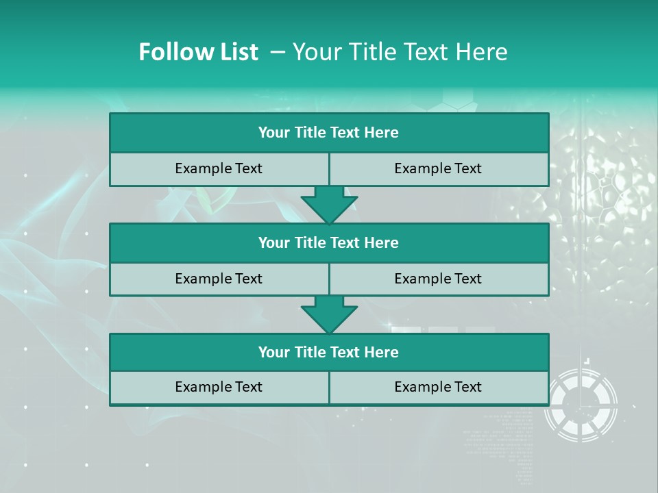 Colour Medical Abstract PowerPoint Template