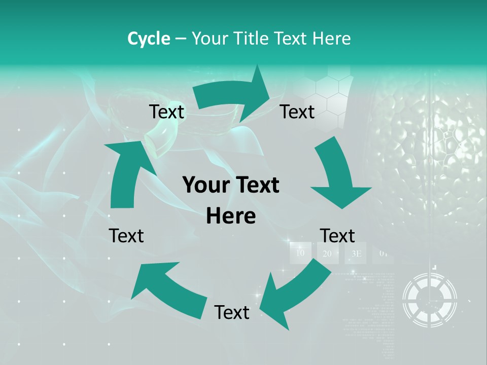 Colour Medical Abstract PowerPoint Template