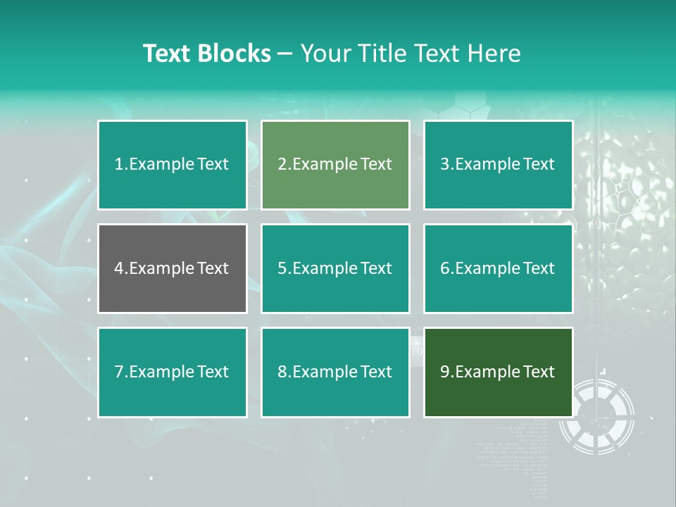 Colour Medical Abstract PowerPoint Template