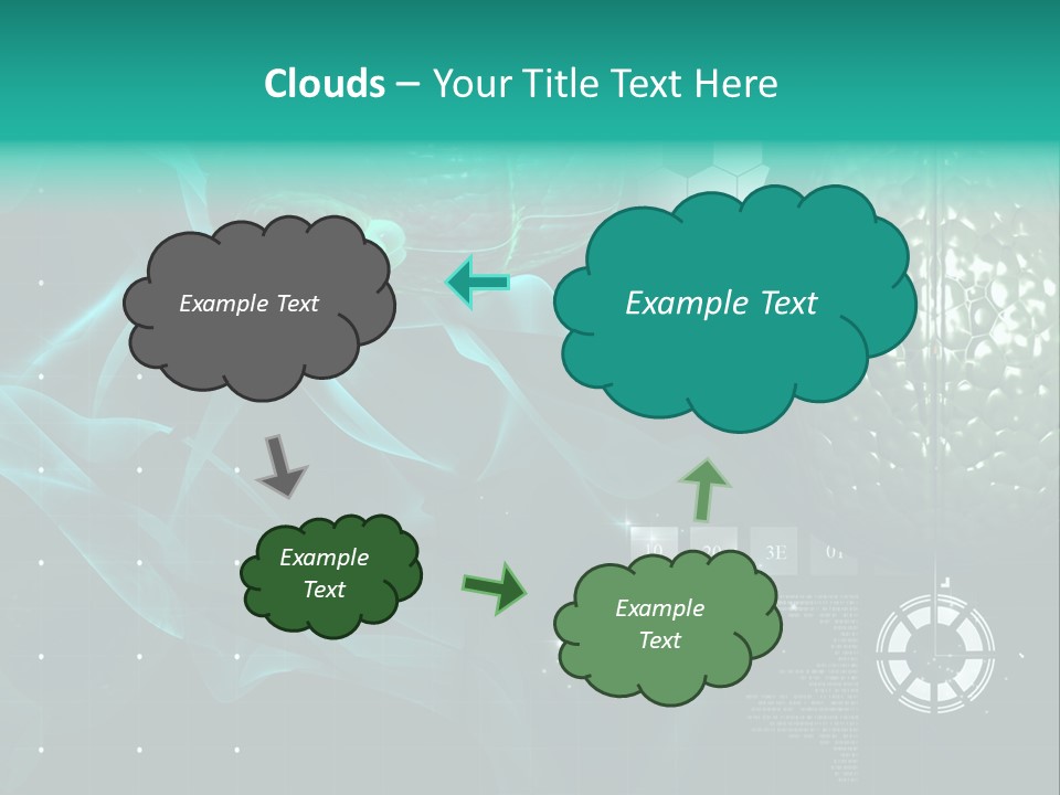 Colour Medical Abstract PowerPoint Template