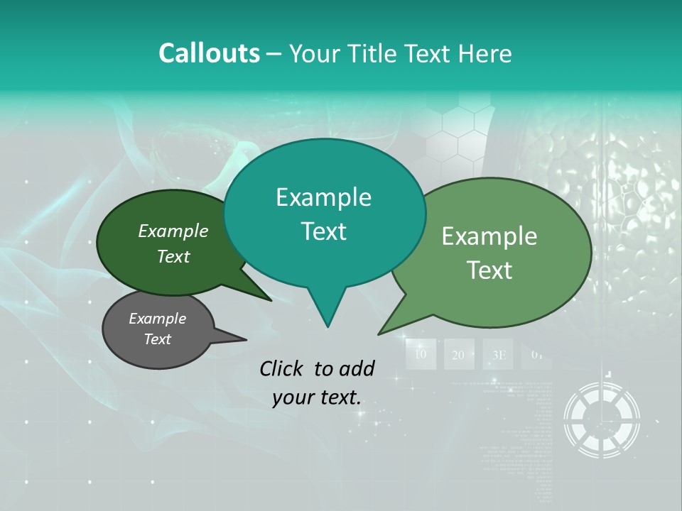 Colour Medical Abstract PowerPoint Template