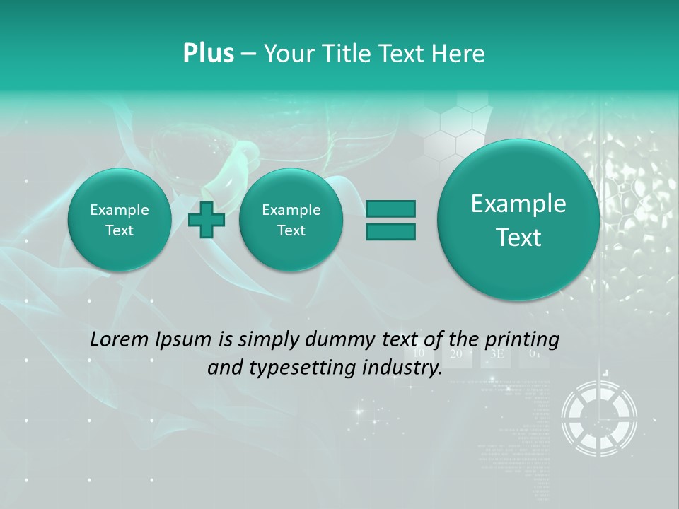 Colour Medical Abstract PowerPoint Template