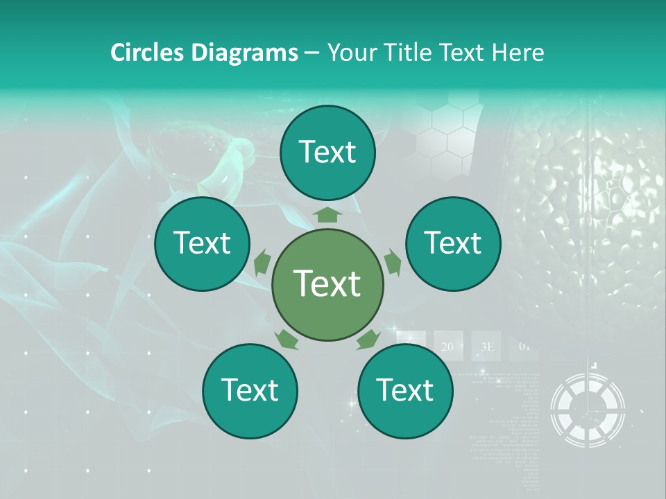 Colour Medical Abstract PowerPoint Template