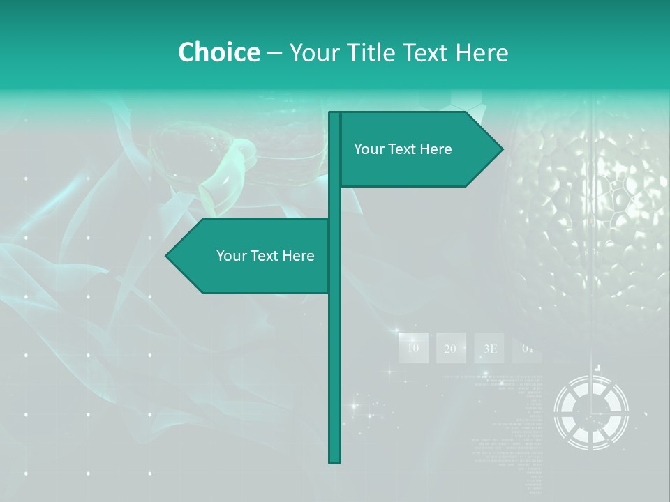 Colour Medical Abstract PowerPoint Template
