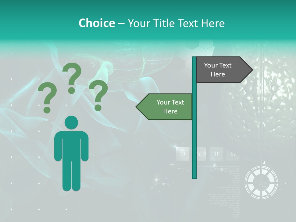 Colour Medical Abstract PowerPoint Template