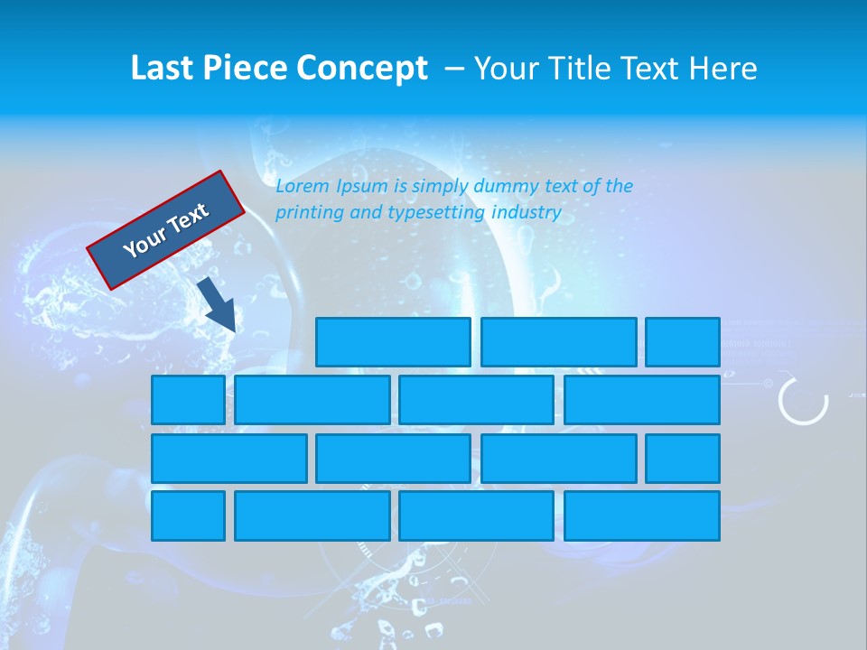 Hospital Cross Section Texture PowerPoint Template