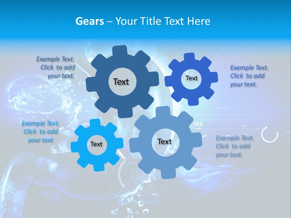 Hospital Cross Section Texture PowerPoint Template