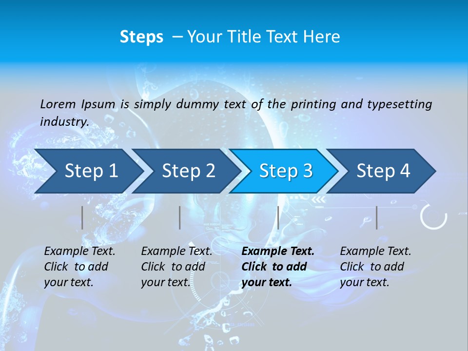 Hospital Cross Section Texture PowerPoint Template