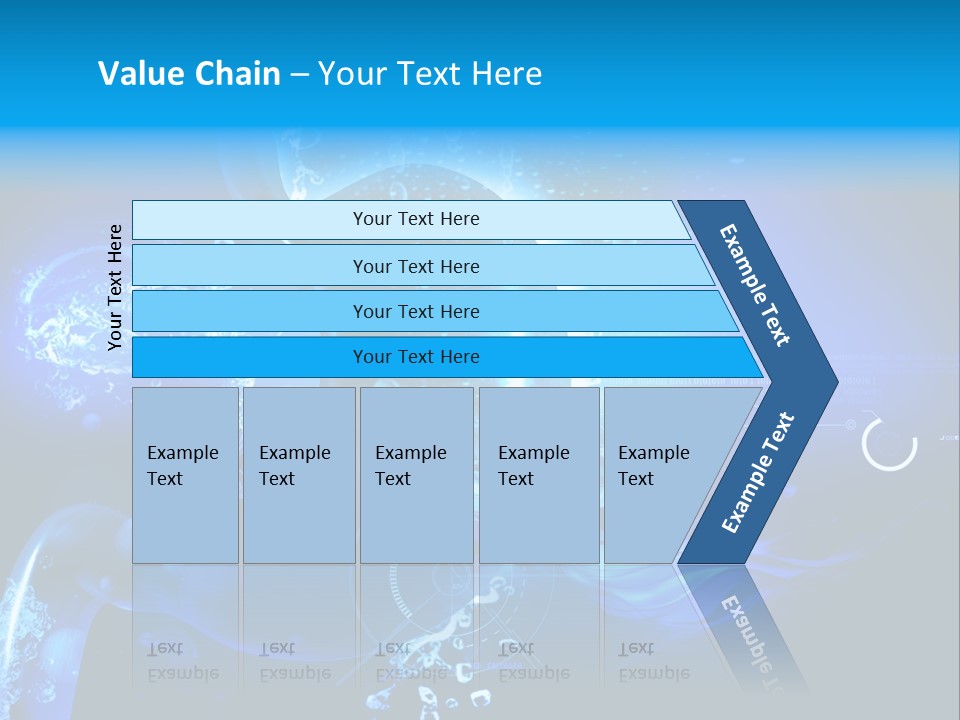 Hospital Cross Section Texture PowerPoint Template