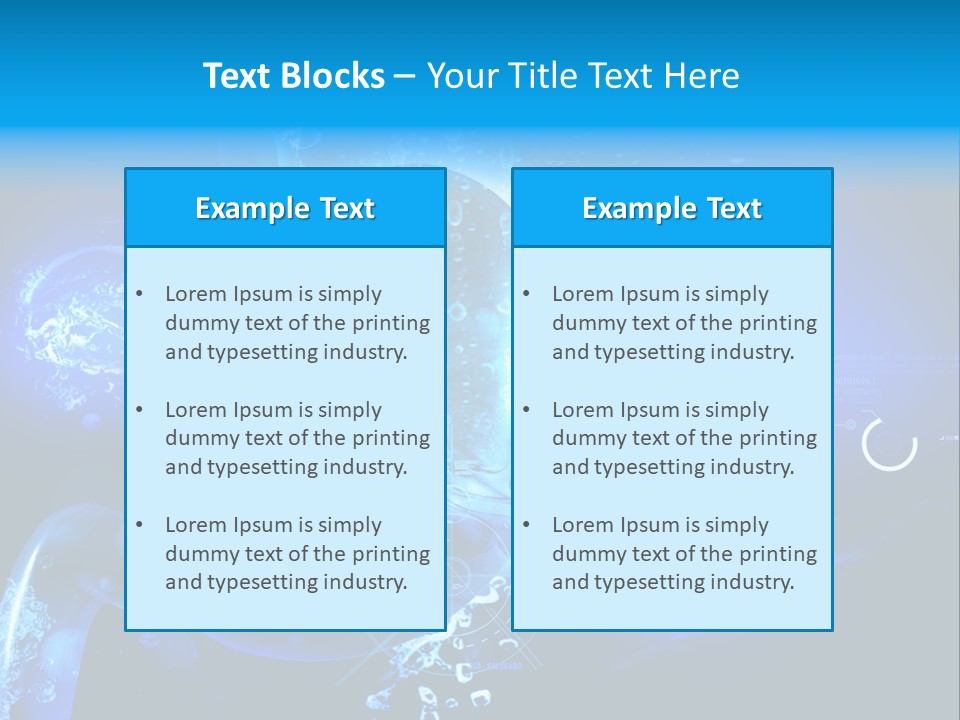 Hospital Cross Section Texture PowerPoint Template