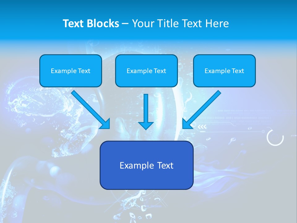 Hospital Cross Section Texture PowerPoint Template