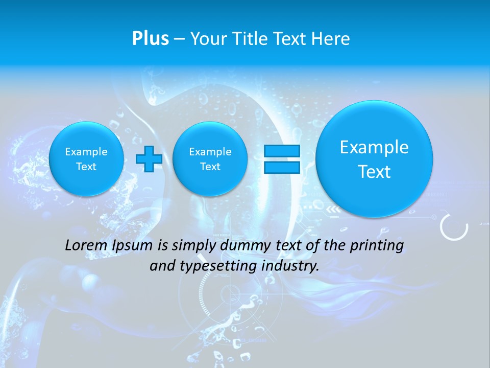 Hospital Cross Section Texture PowerPoint Template