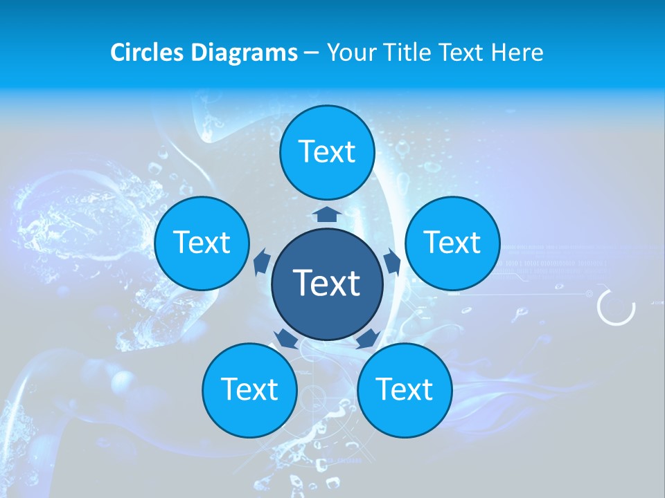 Hospital Cross Section Texture PowerPoint Template
