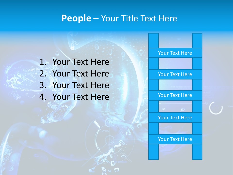 Hospital Cross Section Texture PowerPoint Template