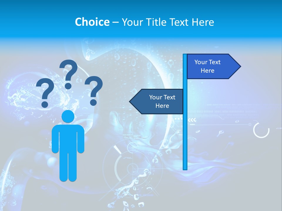 Hospital Cross Section Texture PowerPoint Template