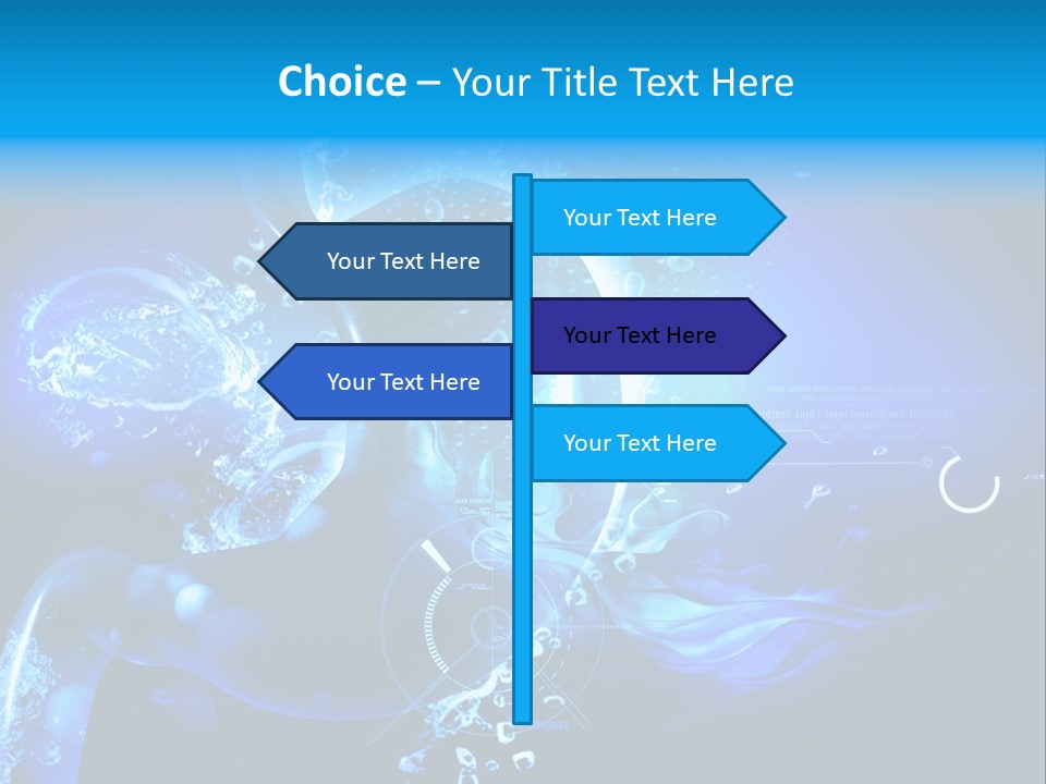 Hospital Cross Section Texture PowerPoint Template