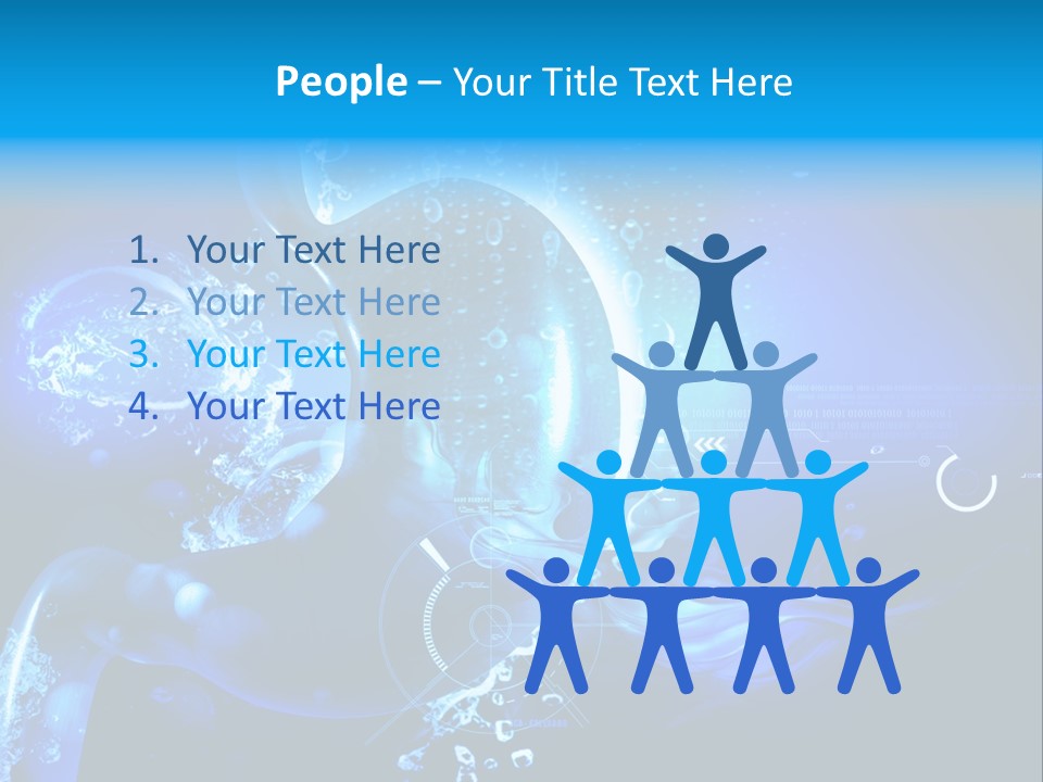 Hospital Cross Section Texture PowerPoint Template