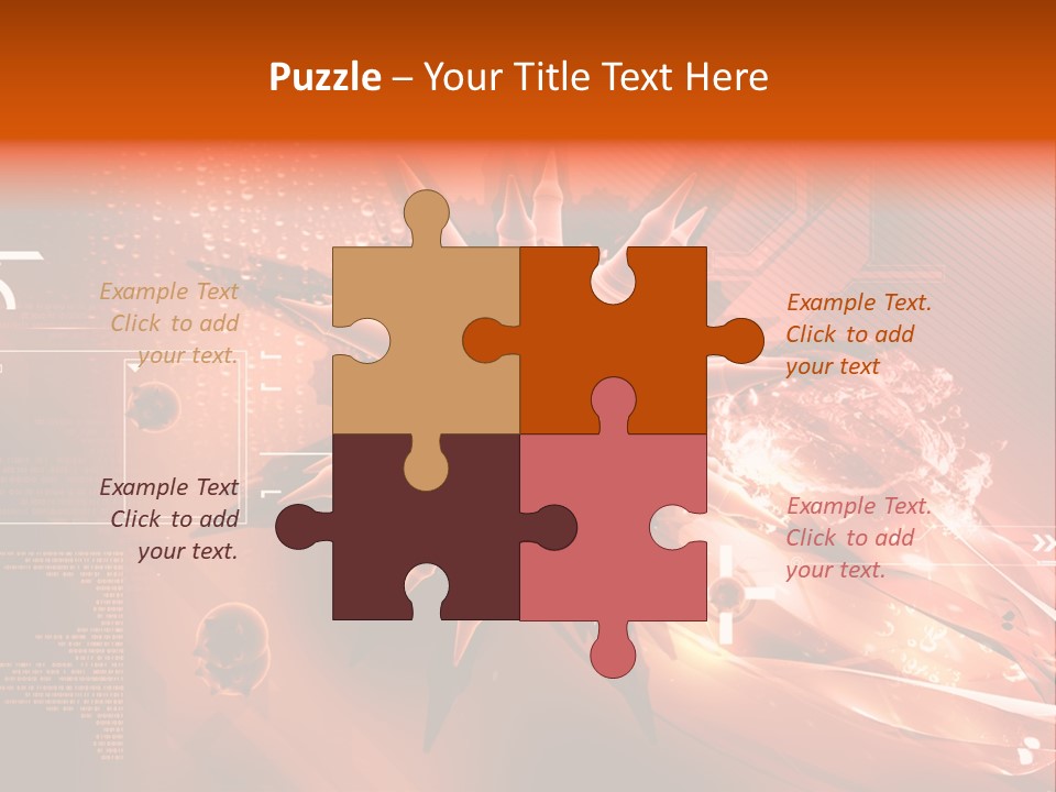 Illustration Technology Education PowerPoint Template