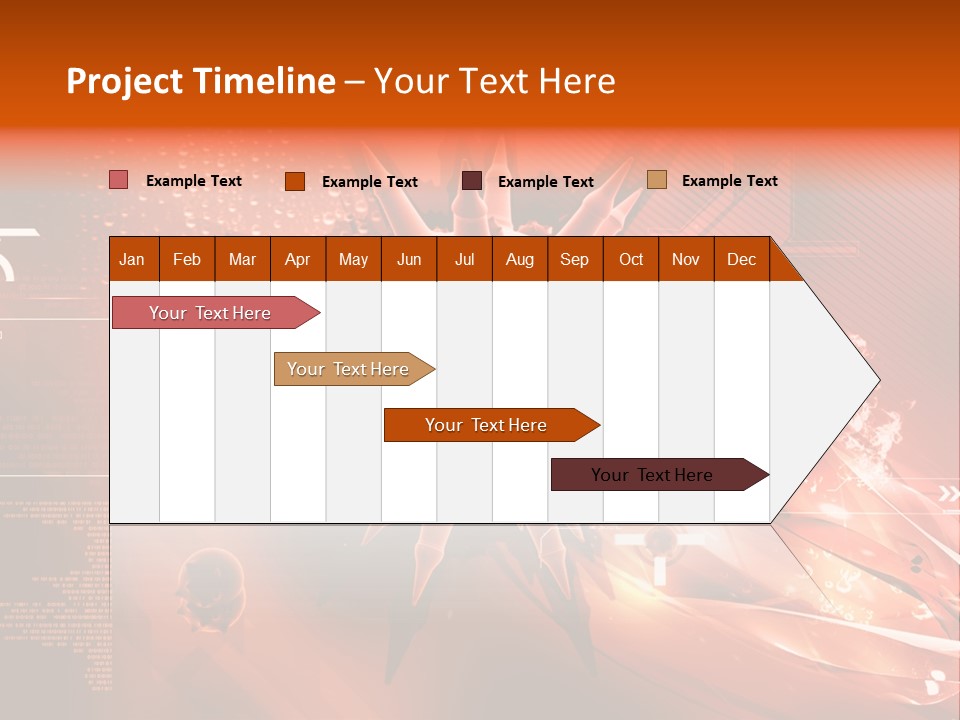 Illustration Technology Education PowerPoint Template