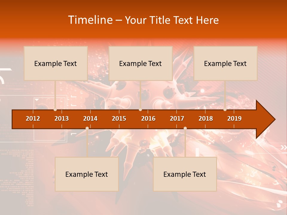 Illustration Technology Education PowerPoint Template