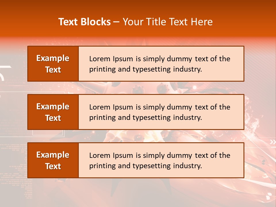 Illustration Technology Education PowerPoint Template